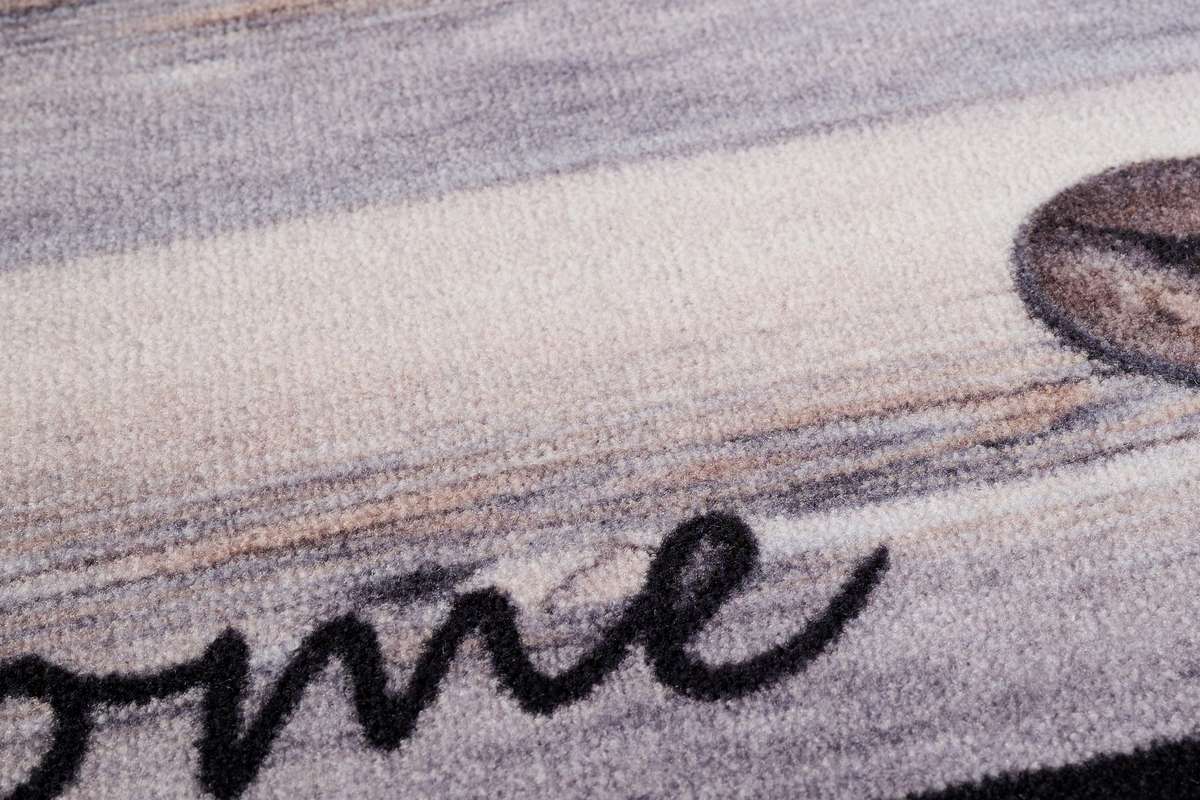 Sdim Πατάκι Εισόδου Μοκέτα με Αντιολισθητικό Υπόστρωμα Ambiance 800 Welcome Heart 50x75εκ. Πάχους 8mm