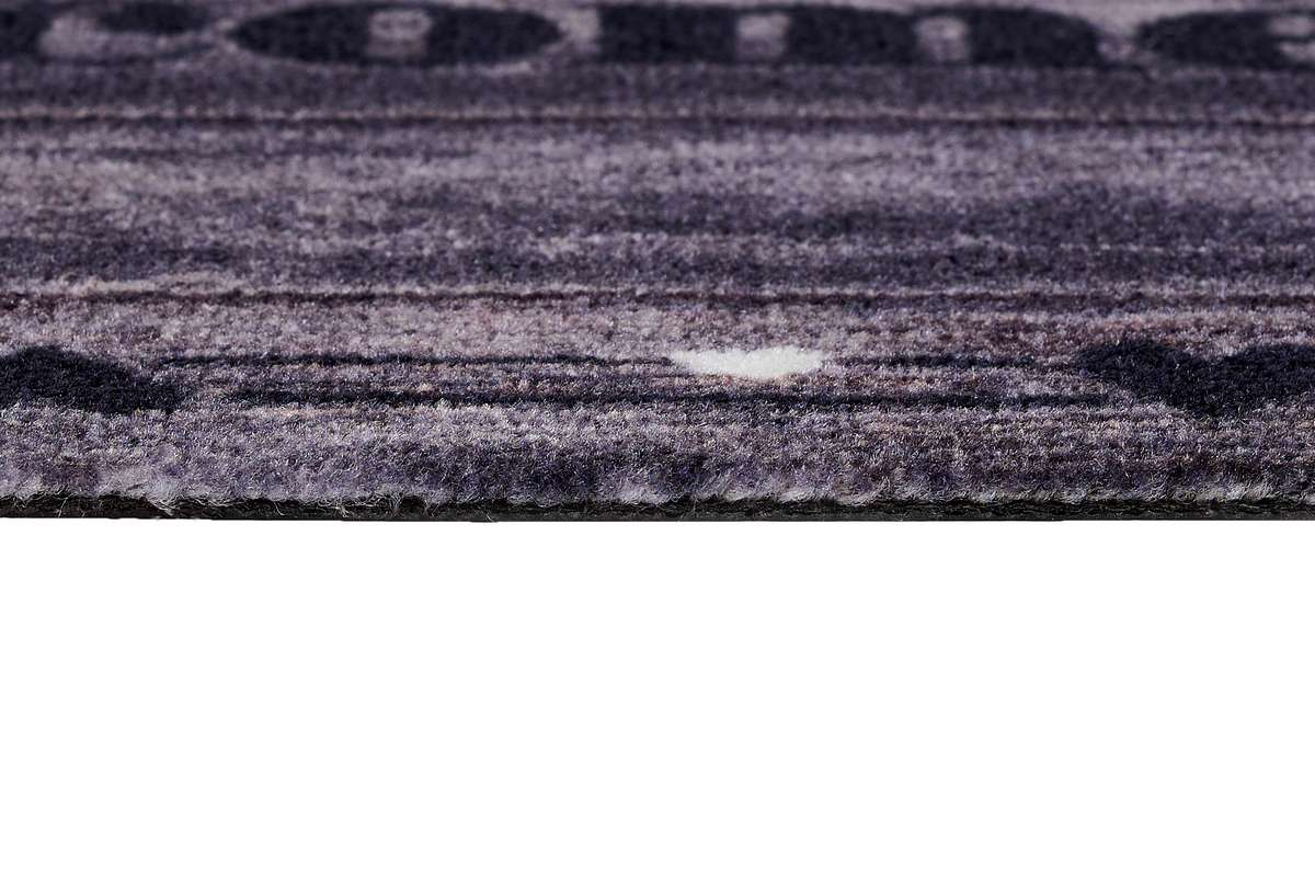 Sdim Πατάκι Εισόδου Μοκέτα με Αντιολισθητικό Υπόστρωμα Ambiance 805 Welcome Wood Hearts 50x75εκ. Πάχους 8mm