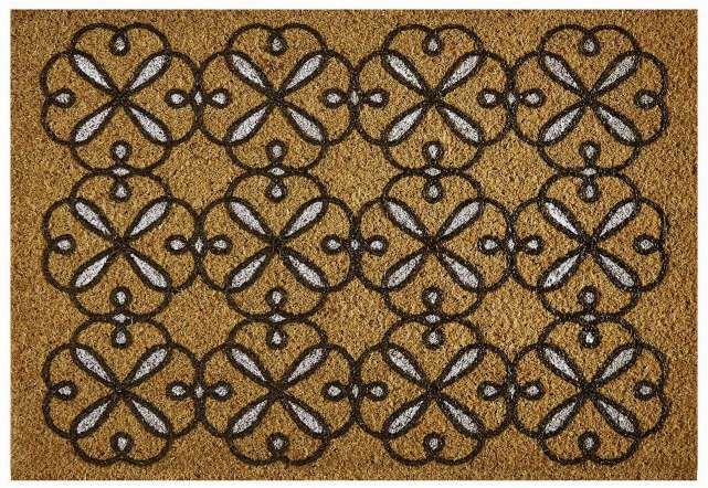 Sdim Πατάκι Εισόδου από Κοκοφοίνικα με Αντιολισθητικό Υπόστρωμα Finesse 155 Lisbon 40x60εκ.