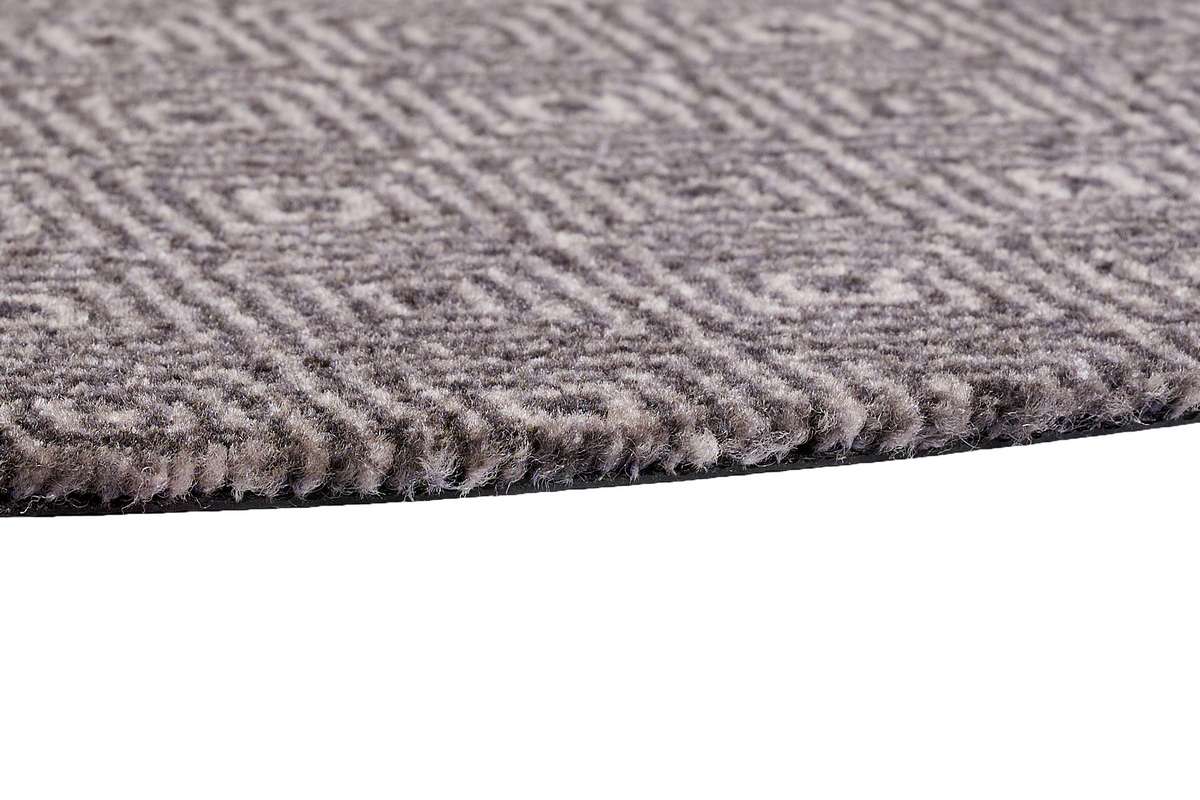 Sdim Στρογγυλό Πατάκι Κουζίνας με Αντιολισθητικό Υπόστρωμα Universal 655 Diamond Grey Φ100εκ.