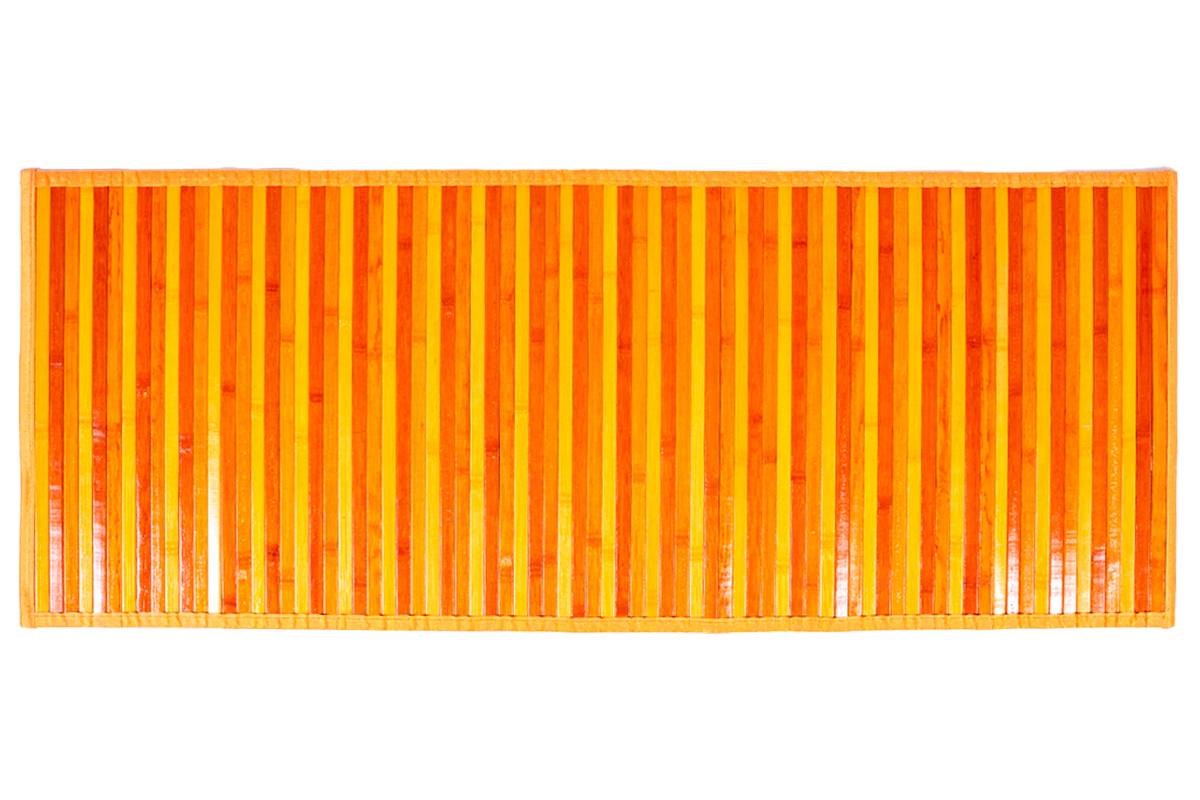 Sdim Πατάκι Κουζίνας Bamboo 002 Πορτοκαλί 50x130εκ.