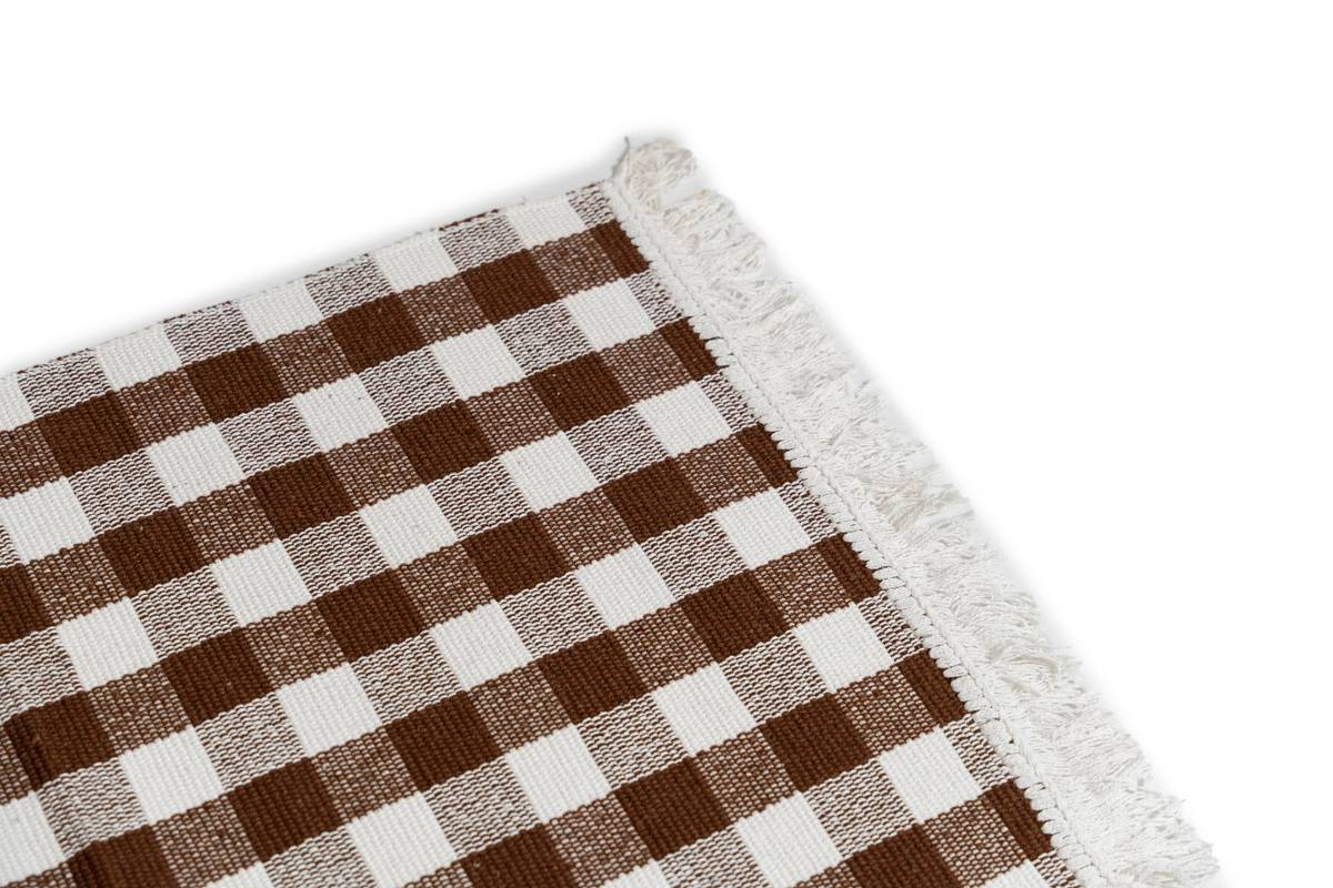 Sdim Βαμβακερό Πατάκι Κουζίνας Matrix 002 Μπέζ 50x135εκ.