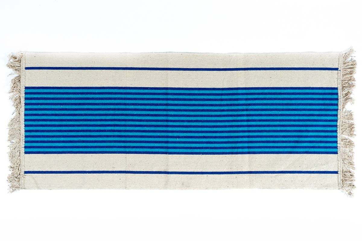 Sdim Βαμβακερό Πατάκι Κουζίνας Energy 003 Μπλέ 50x135εκ.