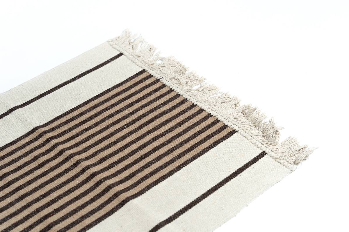 Sdim Βαμβακερό Πατάκι Κουζίνας Energy 004 Καφέ/Μπέζ 50x135εκ.