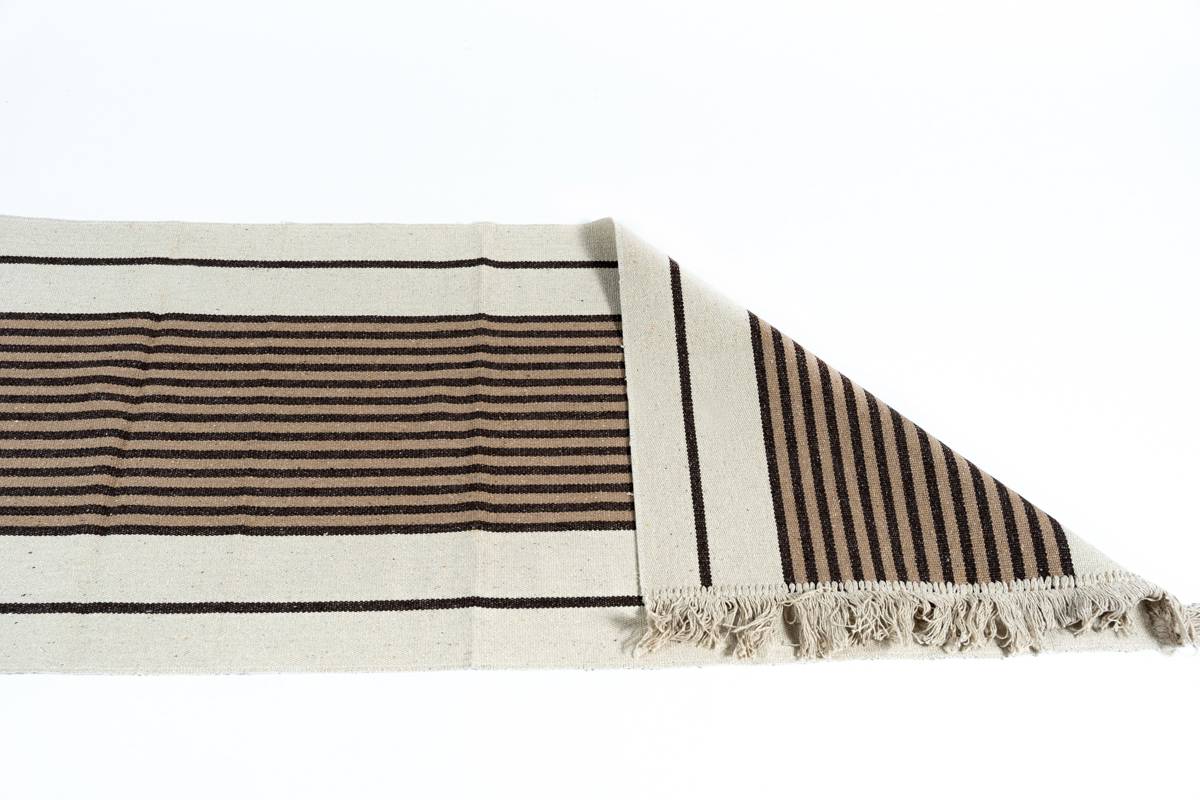 Sdim Βαμβακερό Πατάκι Κουζίνας Energy 004 Καφέ/Μπέζ 50x135εκ.