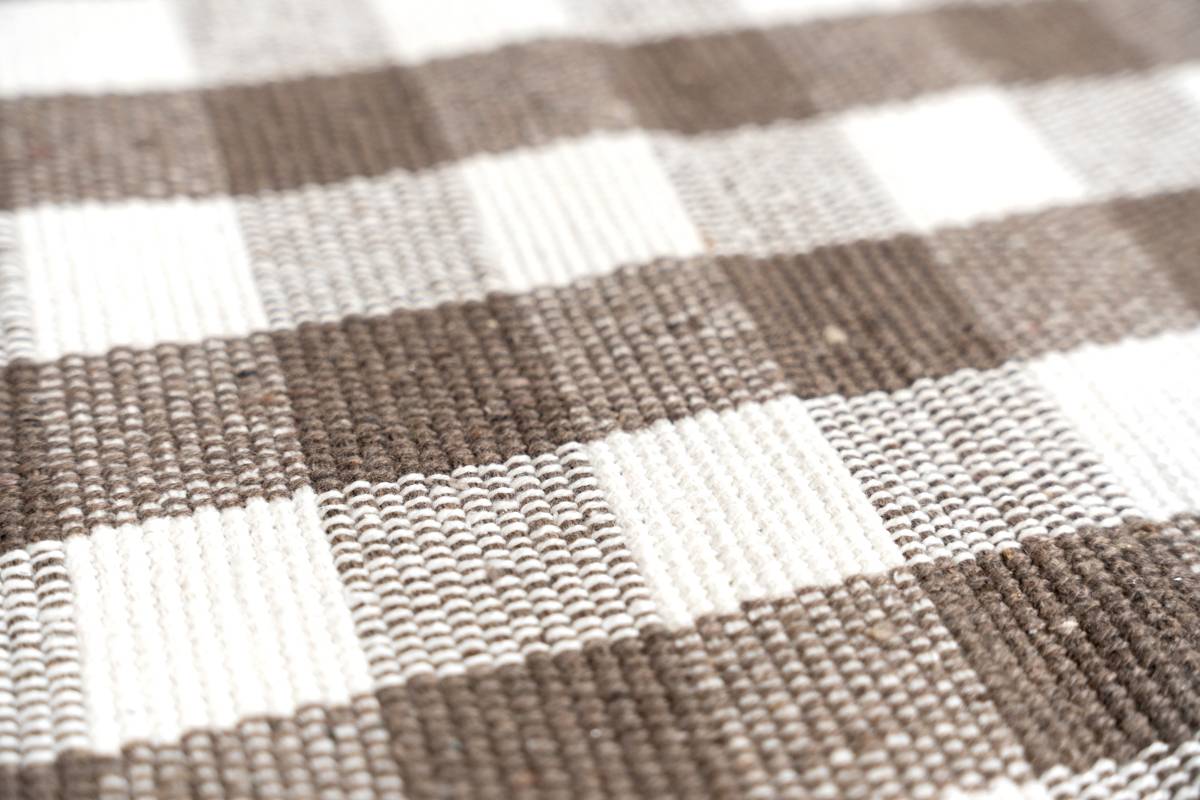 Sdim Βαμβακερό Πατάκι Κουζίνας Matrix 004 Καφέ 50x135εκ.