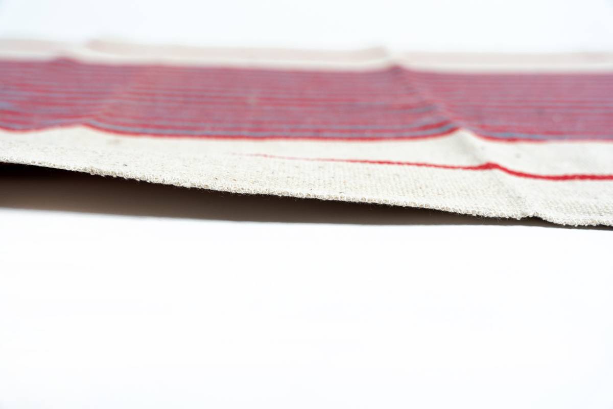 Sdim Βαμβακερό Πατάκι Κουζίνας Energy 005 Κόκκινο/Γκρί 50x135εκ.