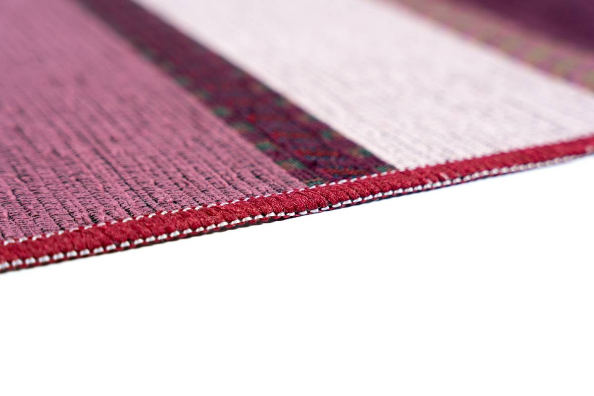 Sdim Πατάκι Κουζίνας με Αντιολισθητικό Υπόστρωμα Samba 503 Βυσσινί/Κόκκινο 54x140εκ.