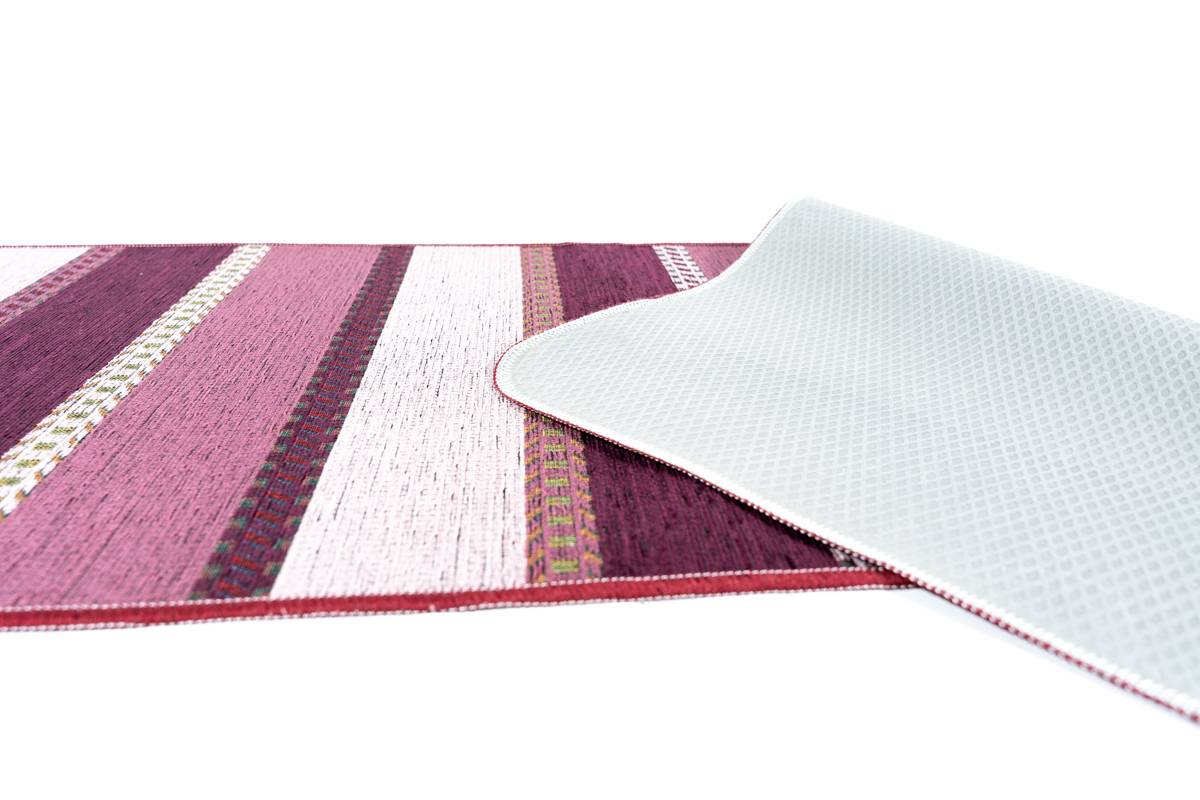 Sdim Πατάκι Κουζίνας με Αντιολισθητικό Υπόστρωμα Samba 503 Βυσσινί/Κόκκινο 54x140εκ.