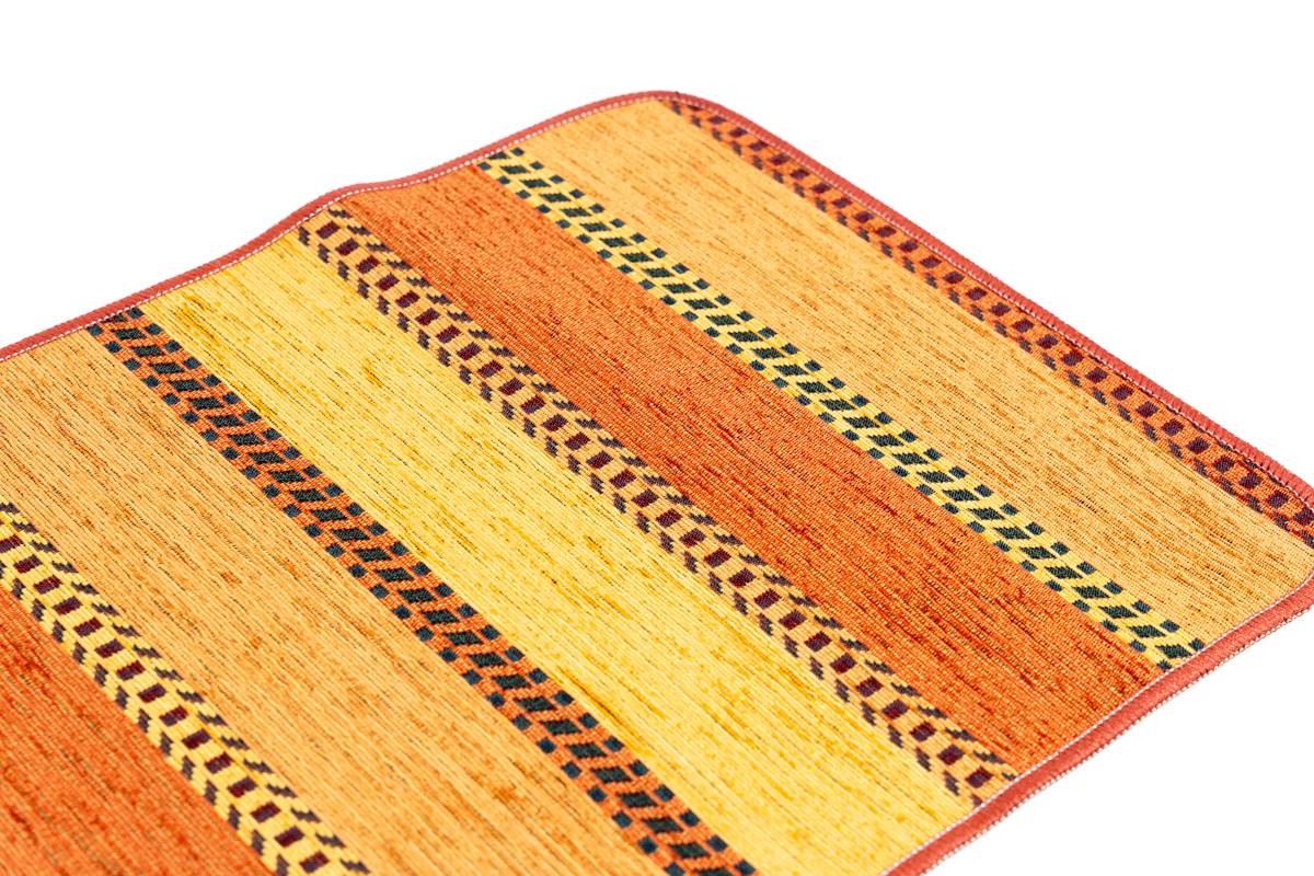 Sdim Πατάκι Κουζίνας με Αντιολισθητικό Υπόστρωμα Samba 505 Πορτοκαλί 54x140εκ.