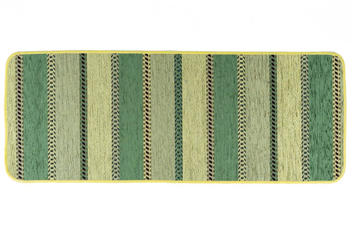 Sdim Πατάκι Κουζίνας με Αντιολισθητικό Υπόστρωμα Samba 506 Πράσινο 54x140εκ.