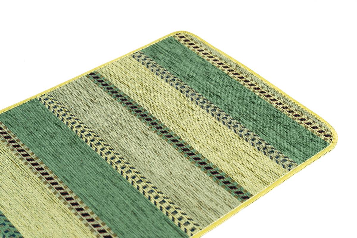 Sdim Πατάκι Κουζίνας με Αντιολισθητικό Υπόστρωμα Samba 506 Πράσινο 54x140εκ.