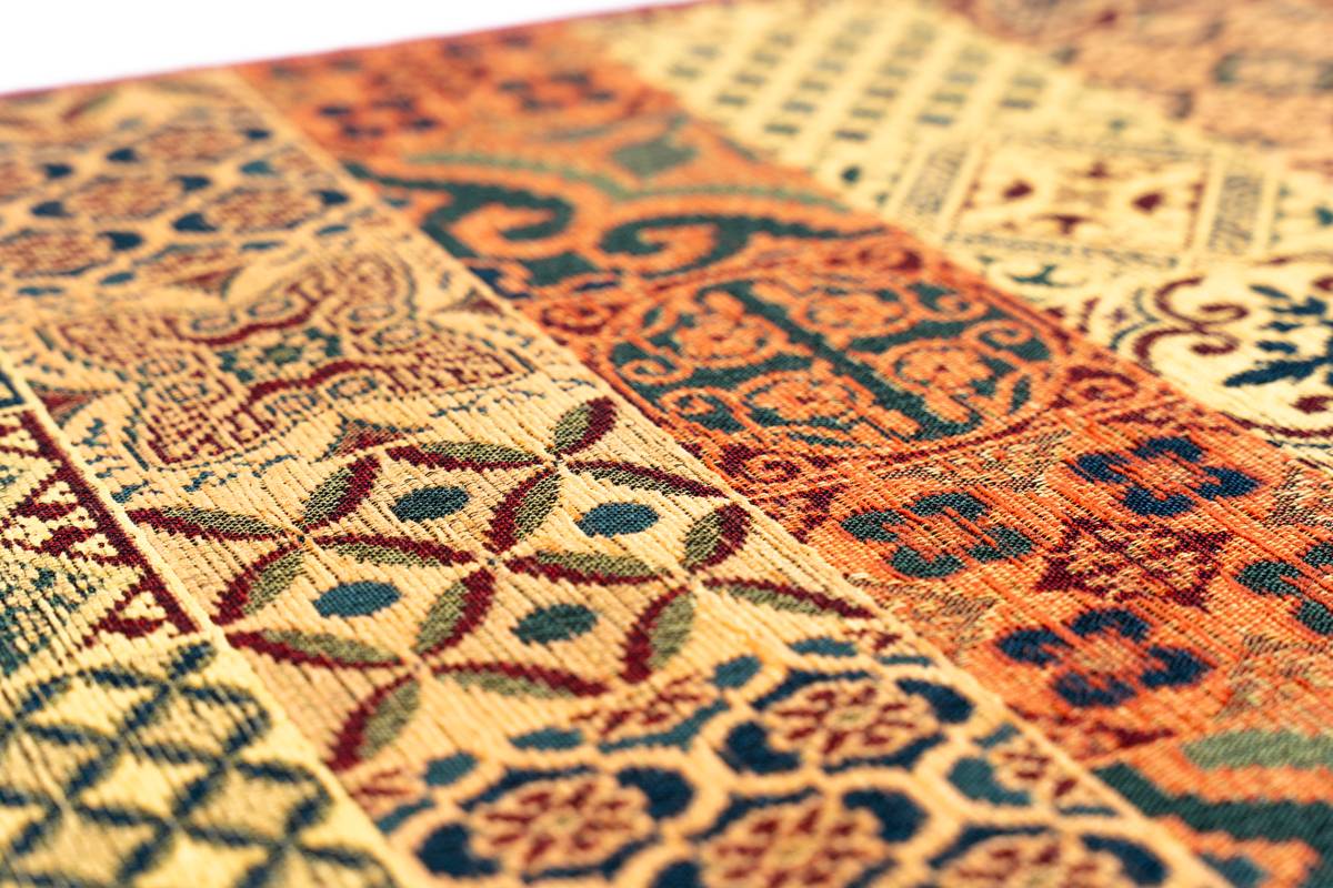 Sdim Πατάκι Κουζίνας με Αντιολισθητικό Υπόστρωμα Samba 704 Κεραμιδί/Πορτοκαλί 54x140εκ.