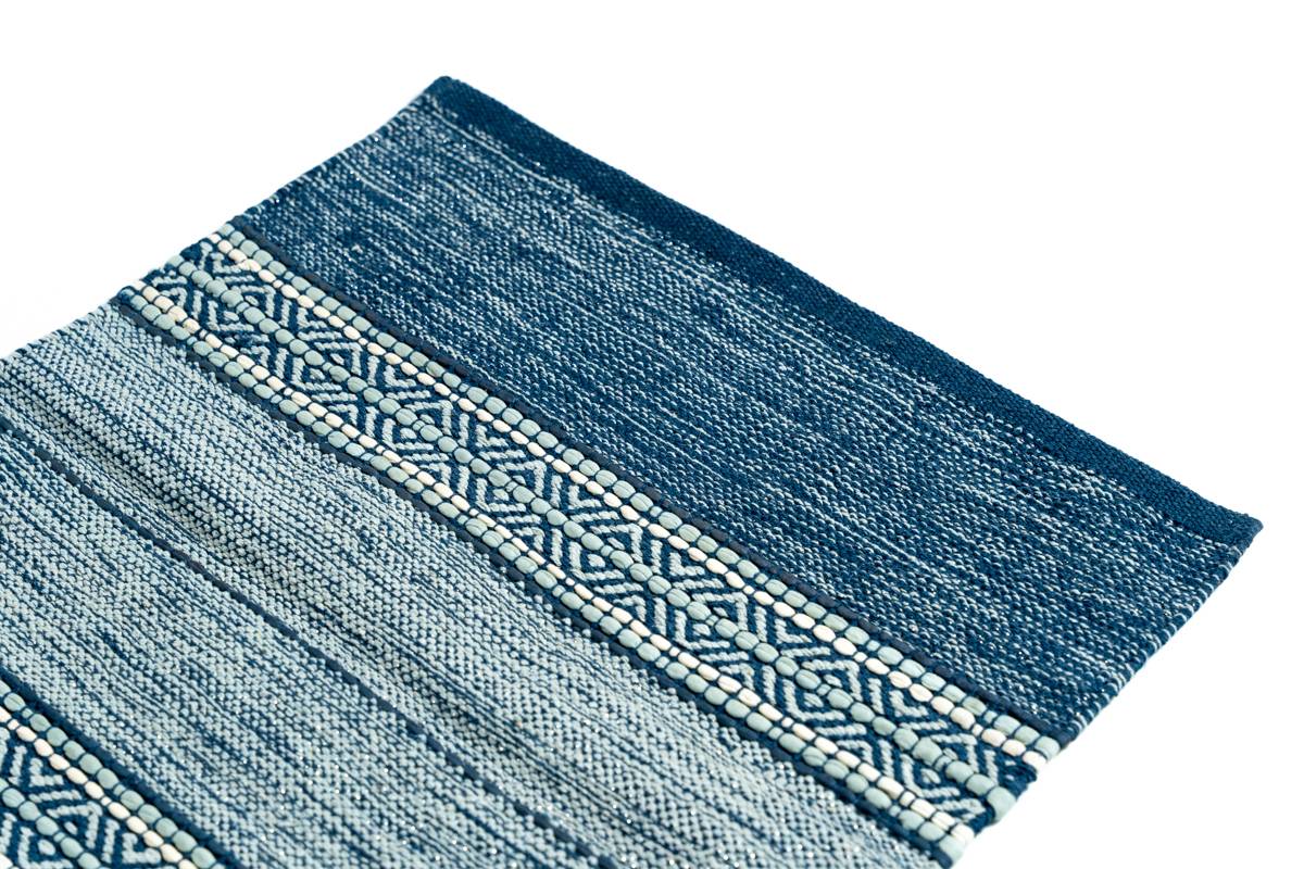 Sdim Βαμβακερό Πατάκι Κουζίνας Smart 001 Μπλέ 55x140εκ.