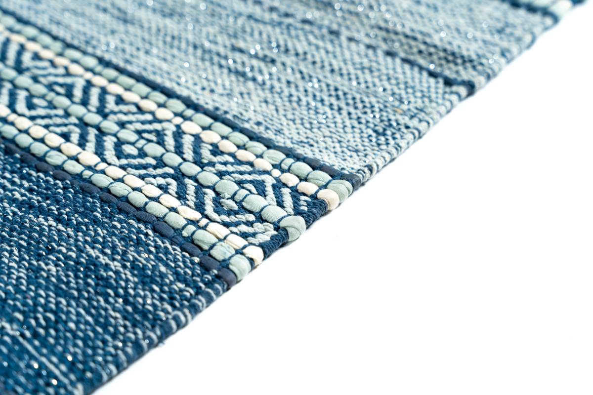 Sdim Βαμβακερό Πατάκι Κουζίνας Smart 001 Μπλέ 55x140εκ.