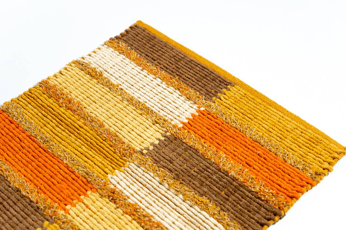 Sdim Βαμβακερό Πατάκι Κουζίνας Seema 003 Κίτρινο/Πρτοκαλί 55x140εκ.