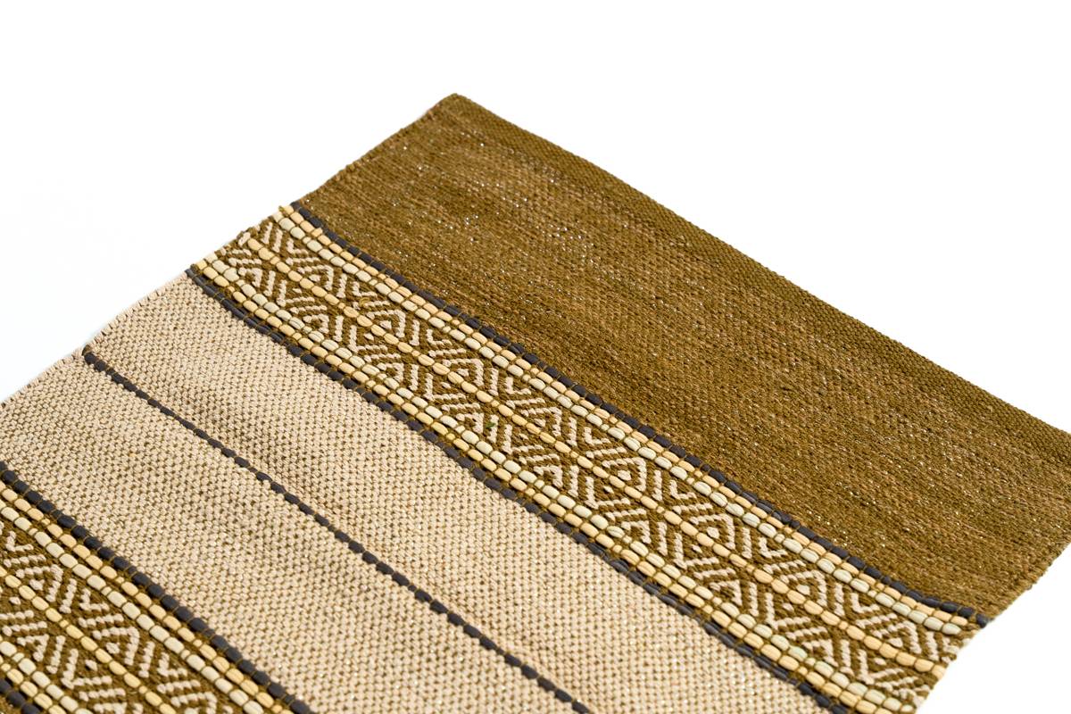 Sdim Βαμβακερό Πατάκι Κουζίνας Smart 004 Μπέζ/Καφέ 55x140εκ.