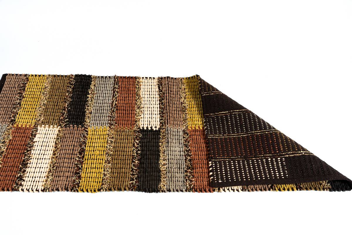 Sdim Βαμβακερό Πατάκι Κουζίνας Seema 005 Καφέ 55x140εκ.