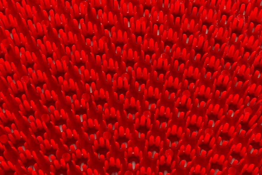 Sdim Πατάκι Εισόδου Trendy 044 Red 40x60εκ. Πάχους 18mm