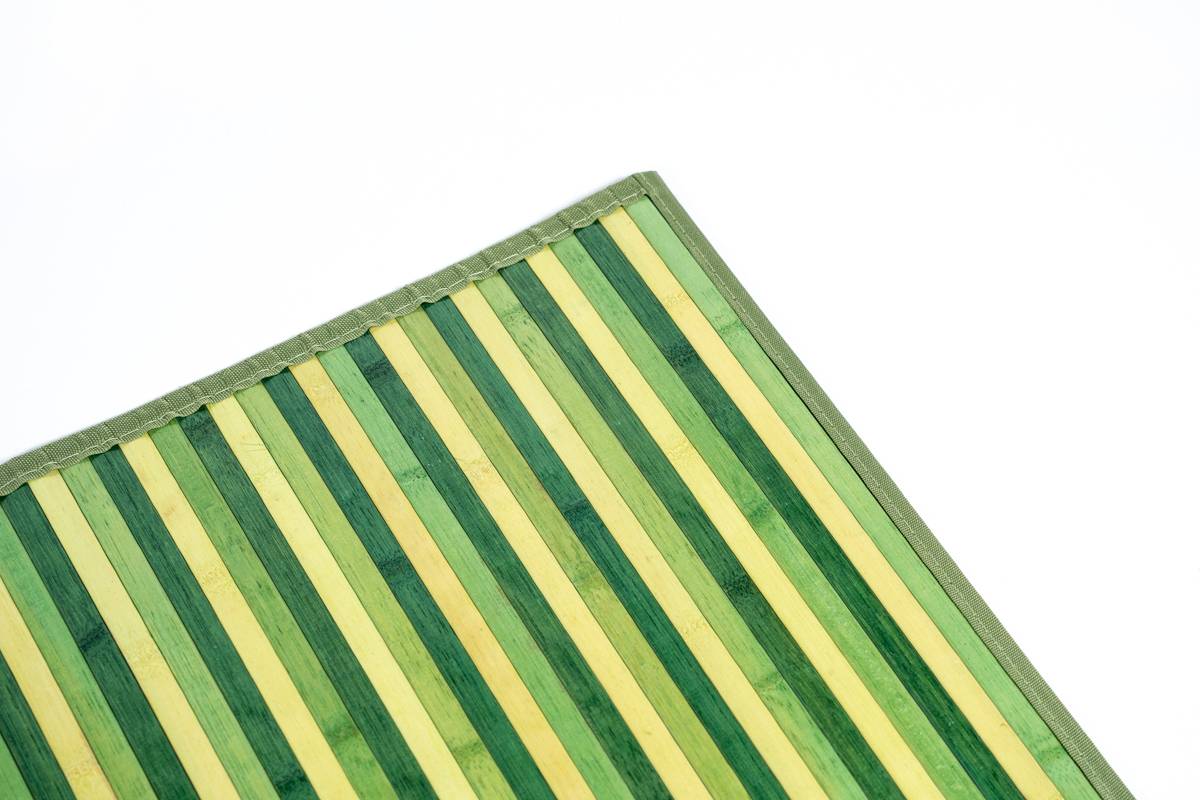 Sdim Πατάκι Κουζίνας Bamboo 001 Πράσινο 50x130εκ.