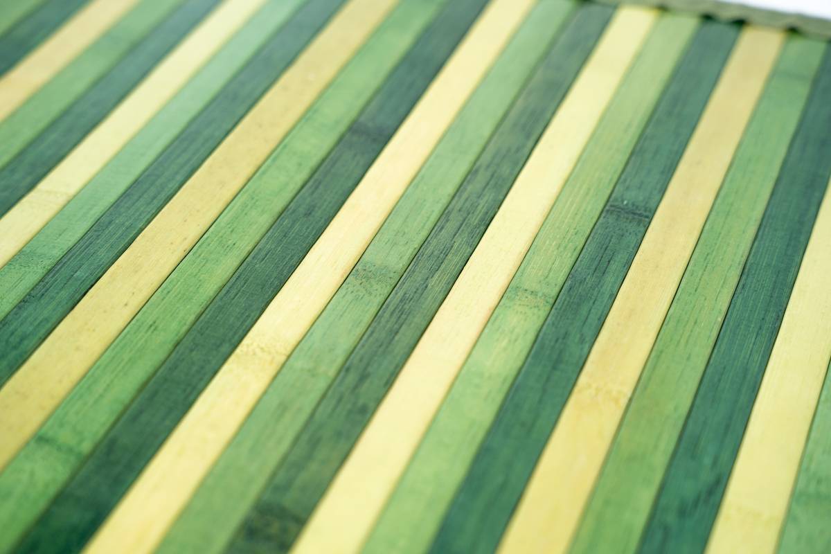 Sdim Πατάκι Κουζίνας Bamboo 001 Πράσινο 50x130εκ.