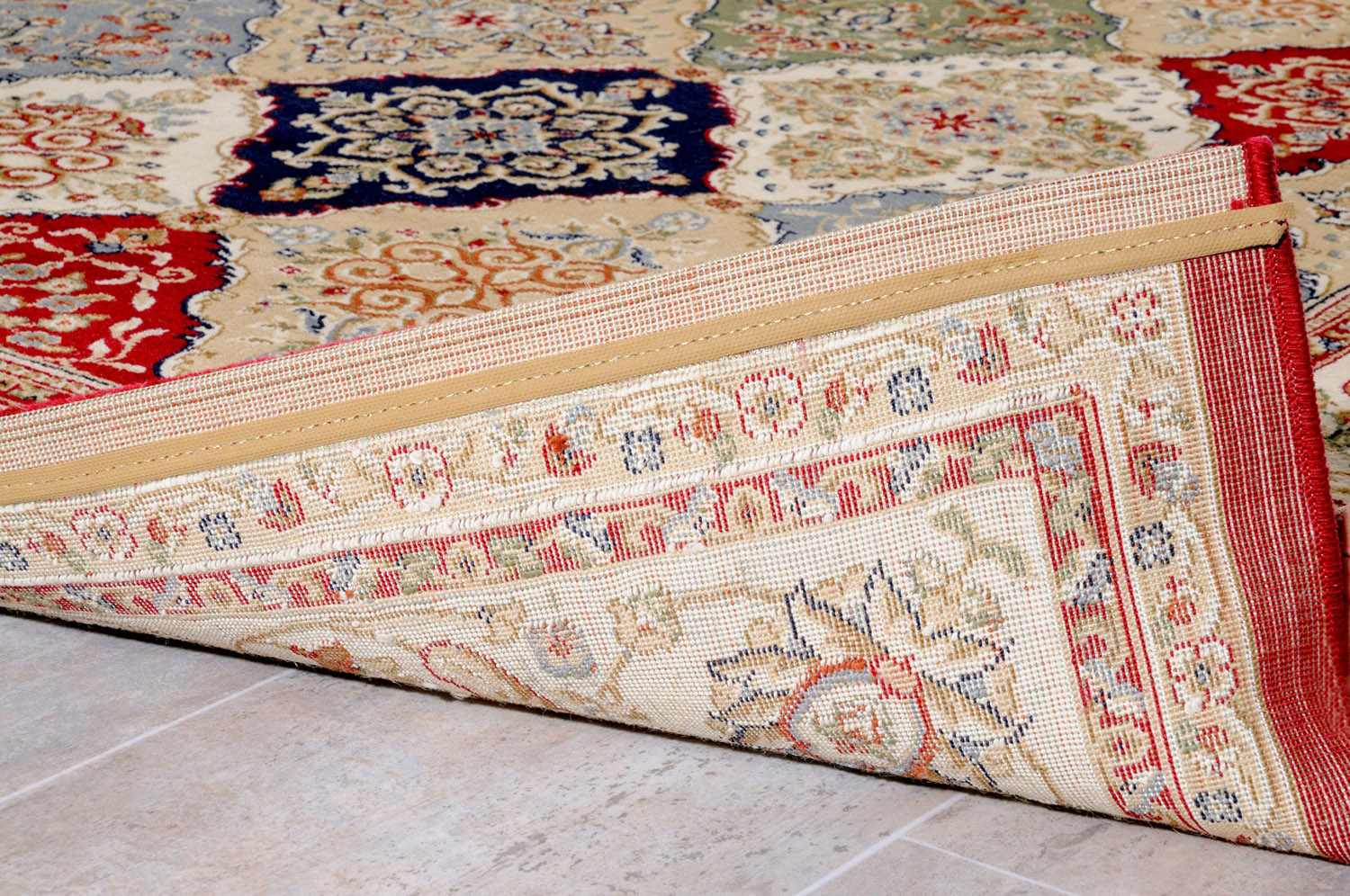 KASHMIR 200X290 ΤΑΠ. HEATSET ΤΟΥΡΚΙ 62585-ΠΟΛΥΧΡΩΜΟ