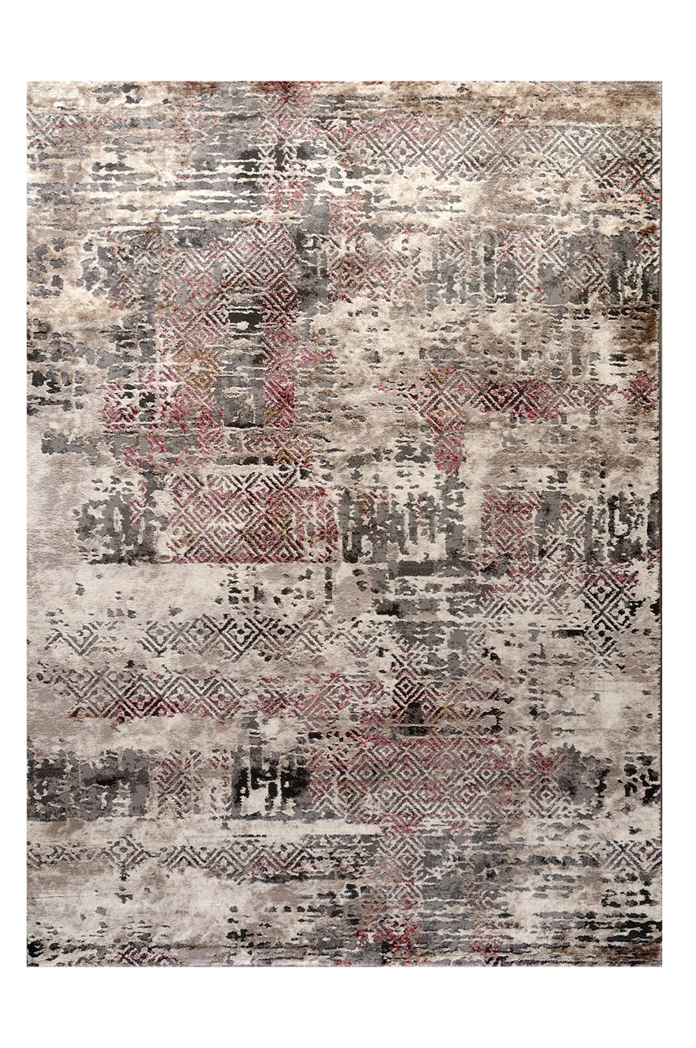 ELEMENTS 160X230 ΤΑΠ. Ρ.Ρ. ΤΟΥΡΚΙΑΣ 65037-ΚΑΦΕ-ΓΚΡΙ