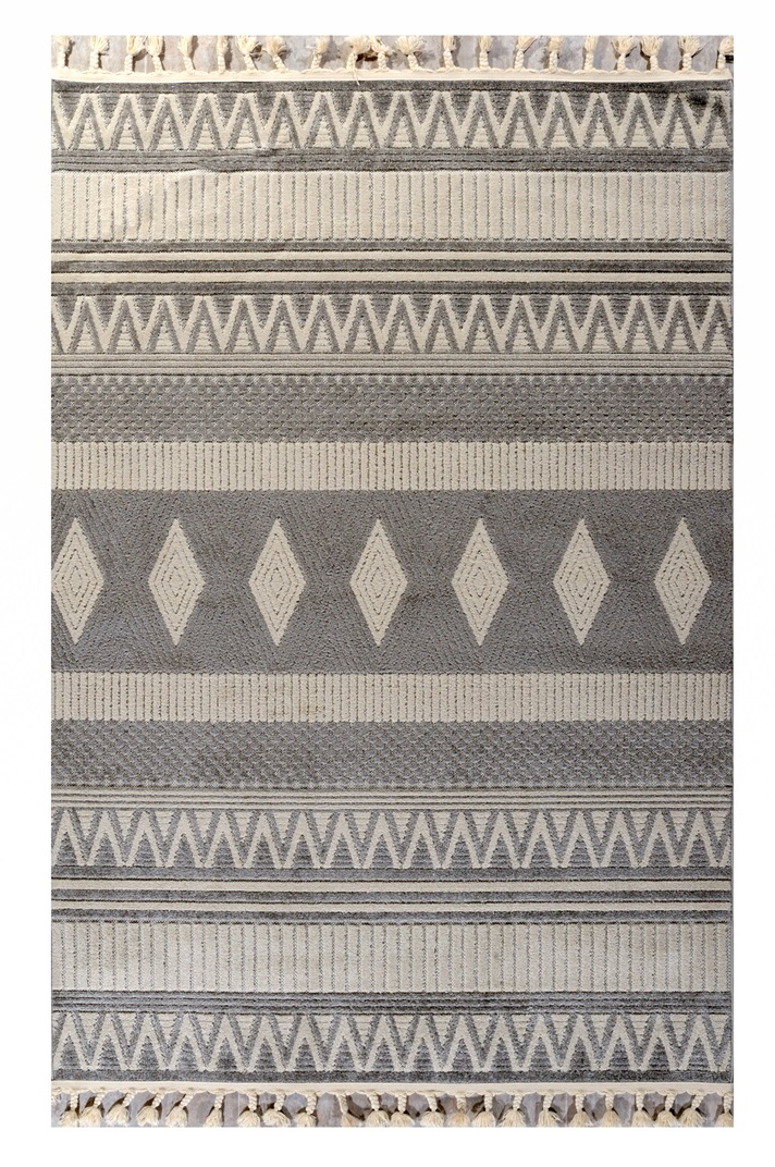 TENERIFE 133Χ190 ΤΑΠ. Ρ.Ρ. ΤΟΥΡΚΙΑΣ 68308-ΛΕΥΚΟ- ΚΡΕΜ Λευκο- Κρεμ