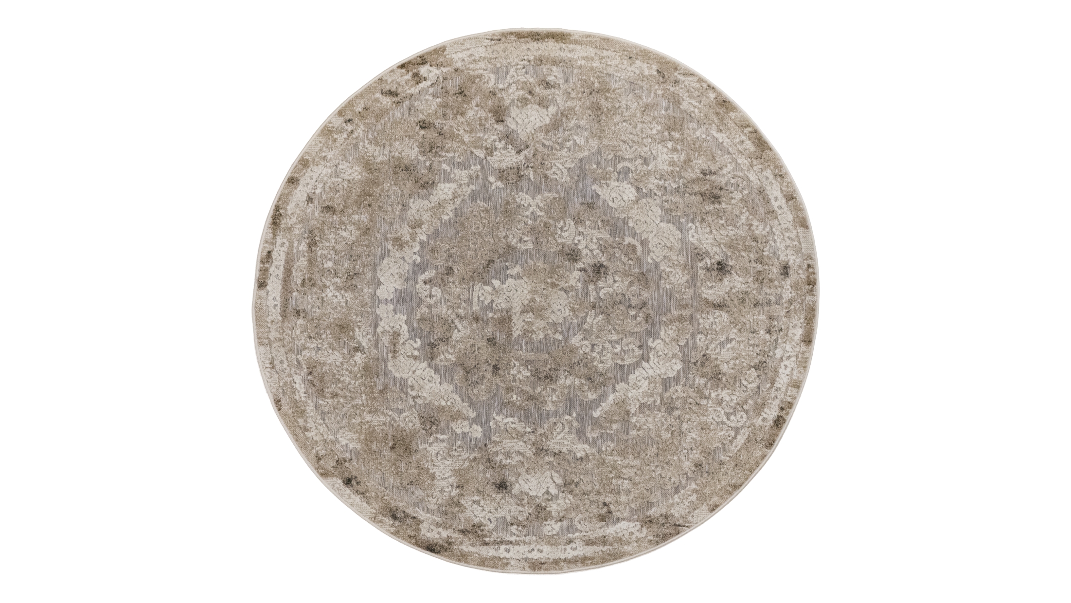 BOHEME 200X200 ΤΑΠ.ROUND Ρ.Ρ. ΤΟΥΡΚΙΑΣ 75070-ΜΠΕΖ Μπεζ