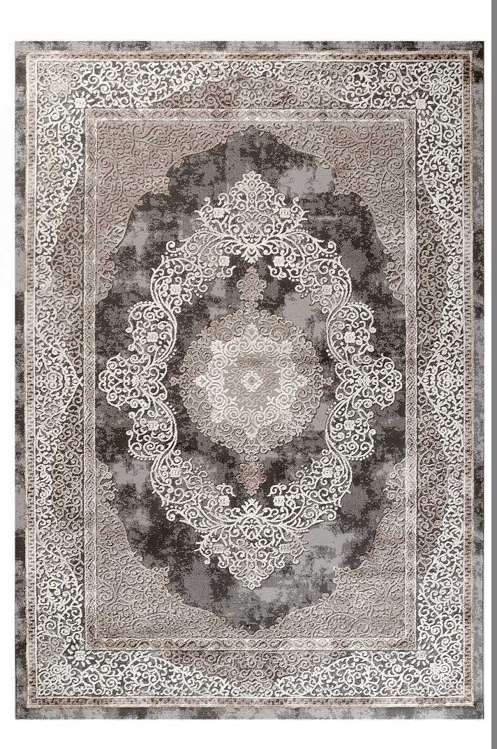 ELEMENTS 160X160 ΤΑΠ.ROUND  Ρ.Ρ. ΤΟΥΡΚΙΑΣ 33116-ΓΚΡΙ  Γκρι