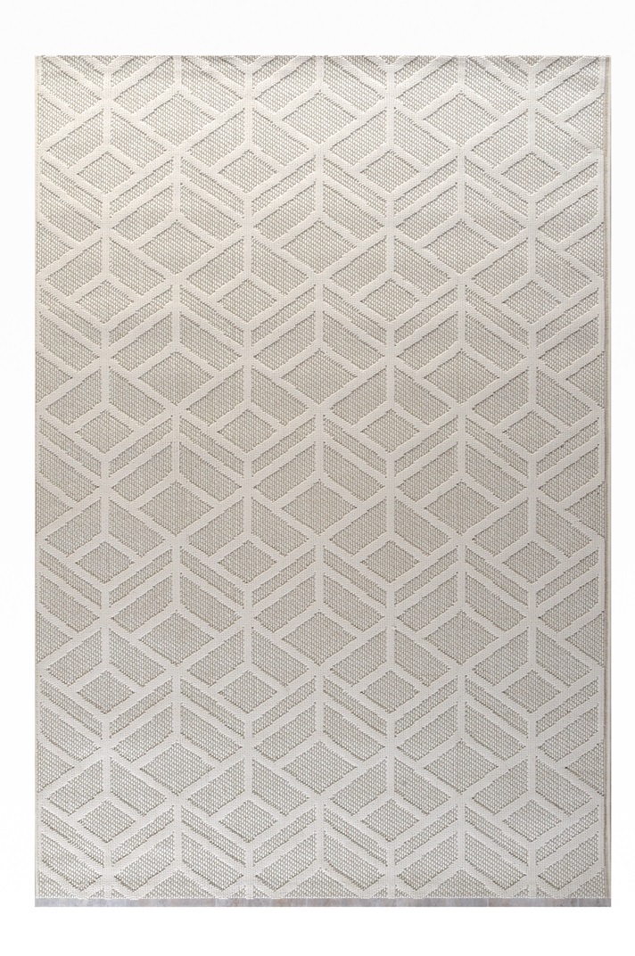 MIRA 140X200 ΤΑΠ. Ρ.Ρ. ΤΟΥΡΚΙΑΣ 69606-ΛΕΥΚΟ- ΚΡΕΜ Λευκο- Κρεμ