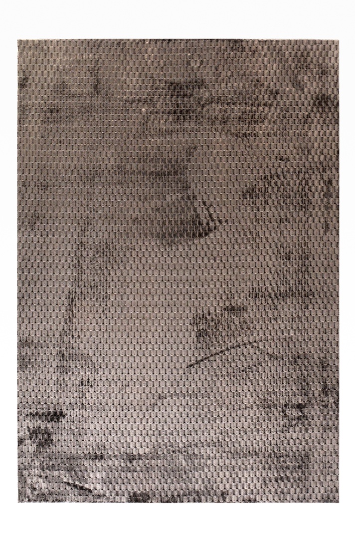 NEXUS 160X230 ΤΑΠ. ACRYLIC ΤΟΥΡΚΙΑΣ 26166-ΜΑΥΡΟ-ΑΣΗΜΙ Μαυρο-Ασημι