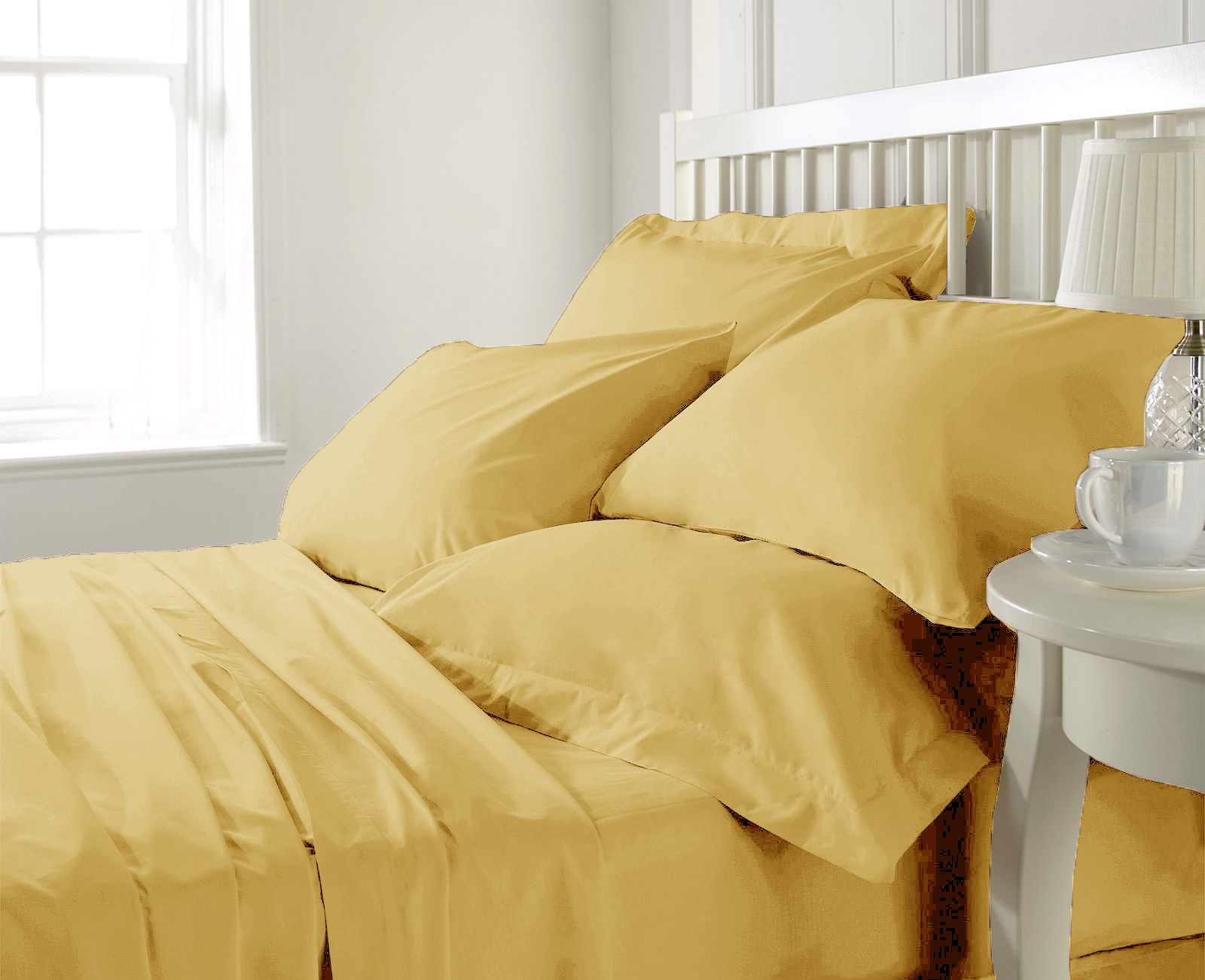 Παπλωματοθήκη Υπέρδιπλη 220x240 Prestige 11 Yellow Κίτρινο