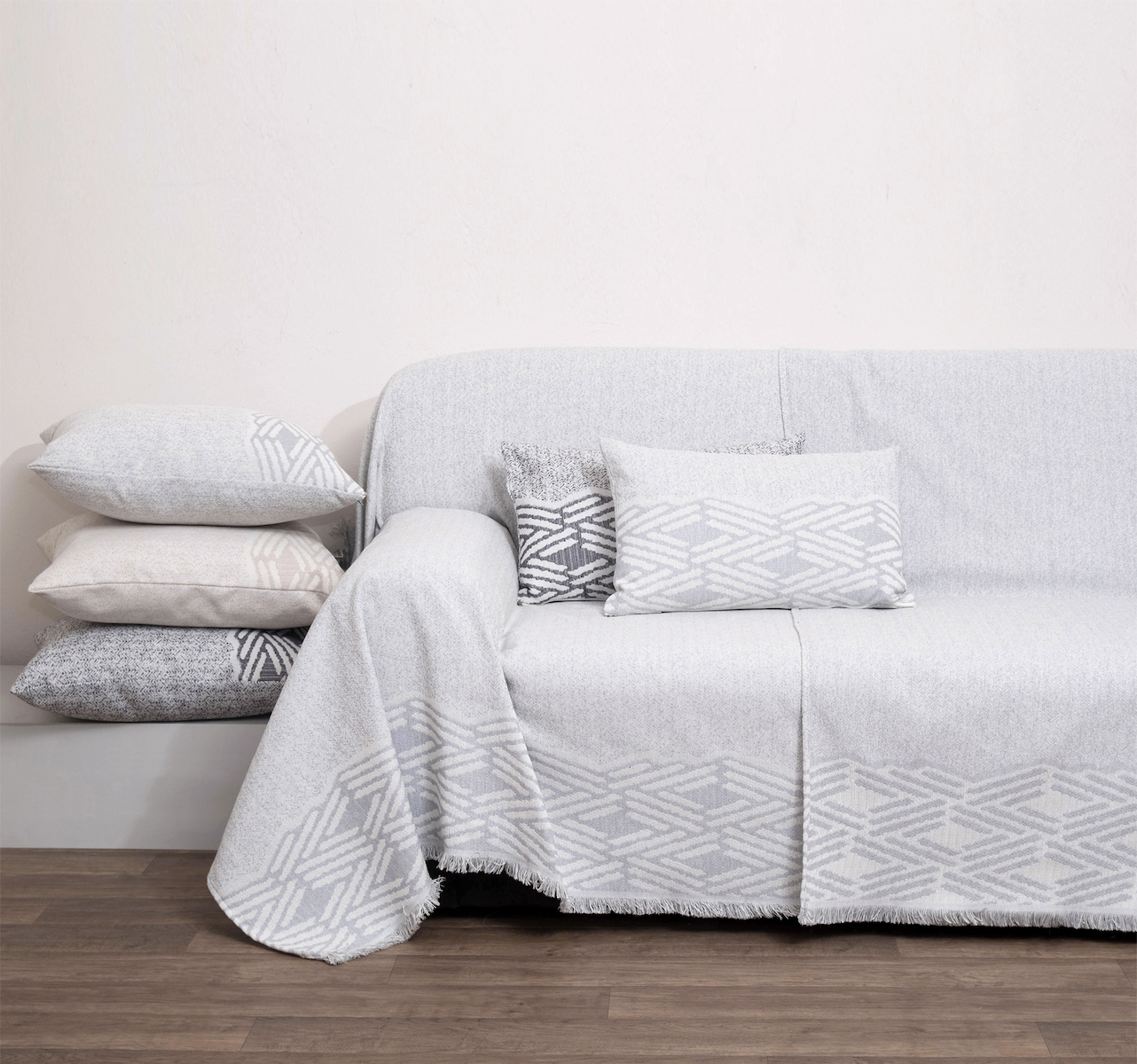 Ριχτάρι Τριθέσιου 180x280 1568 Grey Γκρι