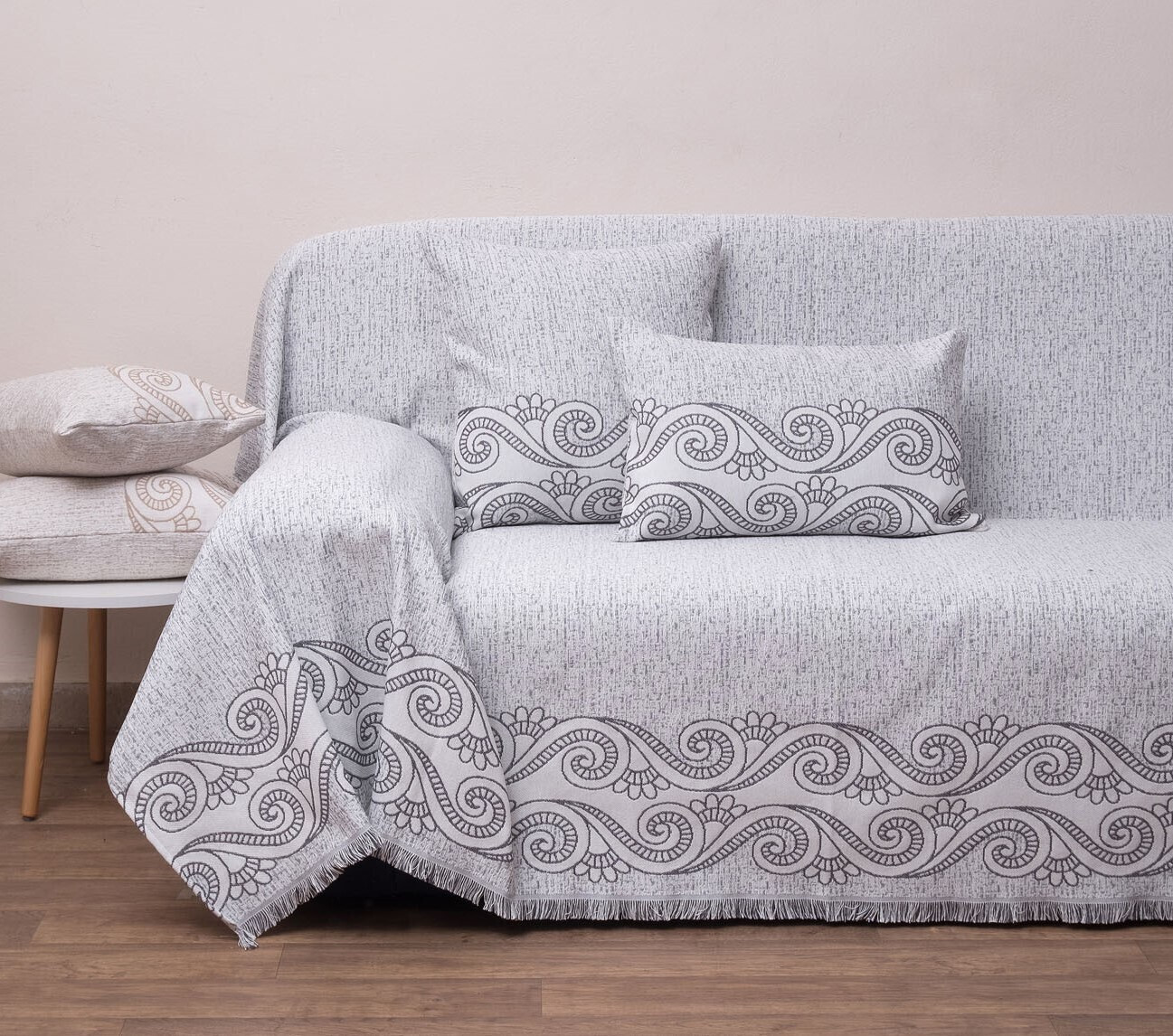 Ριχτάρι Πολυθρόνας 180x150 1572 Beige Μπεζ