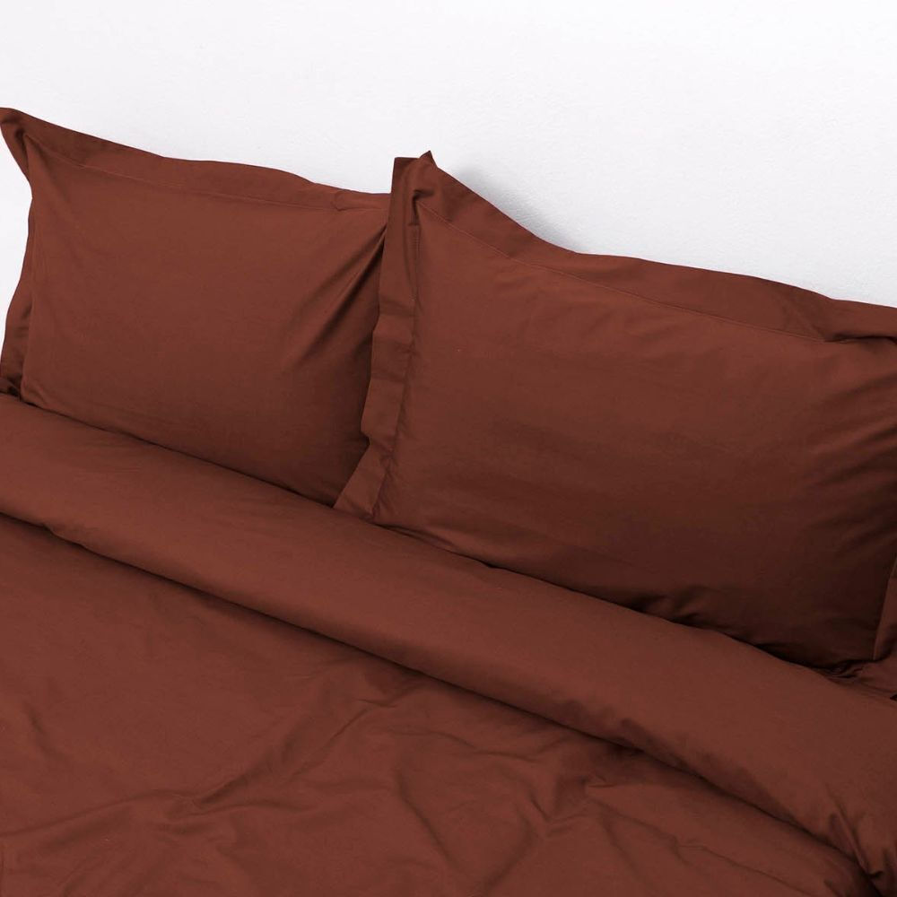 Σετ Πάπλωμα Υπέρδιπλο 220x240 Superb Percale Καμηλό