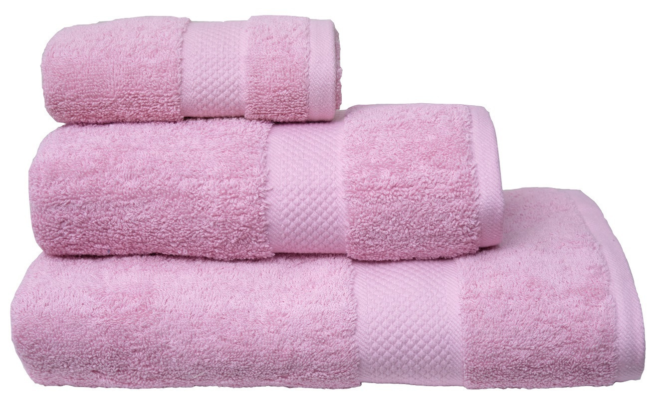 Πετσέτα Χεριών 30x50 Luxor Ροζ Ροζ