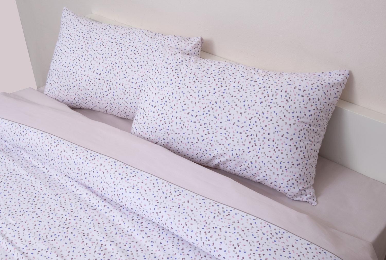 Σετ Πάπλωμα Υπέρδιπλο 220x240 Νίνα Μπεζ Μπεζ