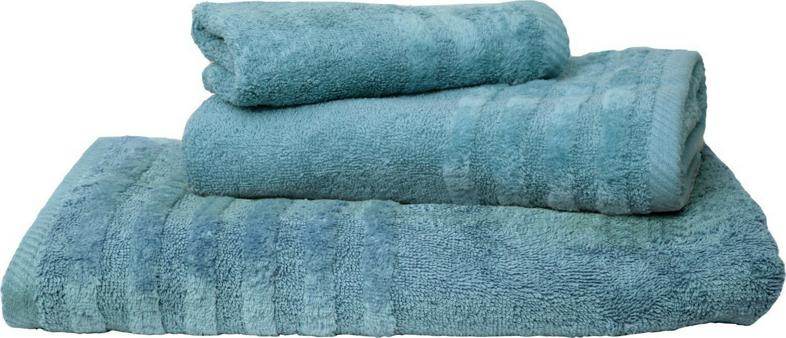 Πετσέτα Προσώπου 50x100 Spa 6 Lake Blue Πετρόλ