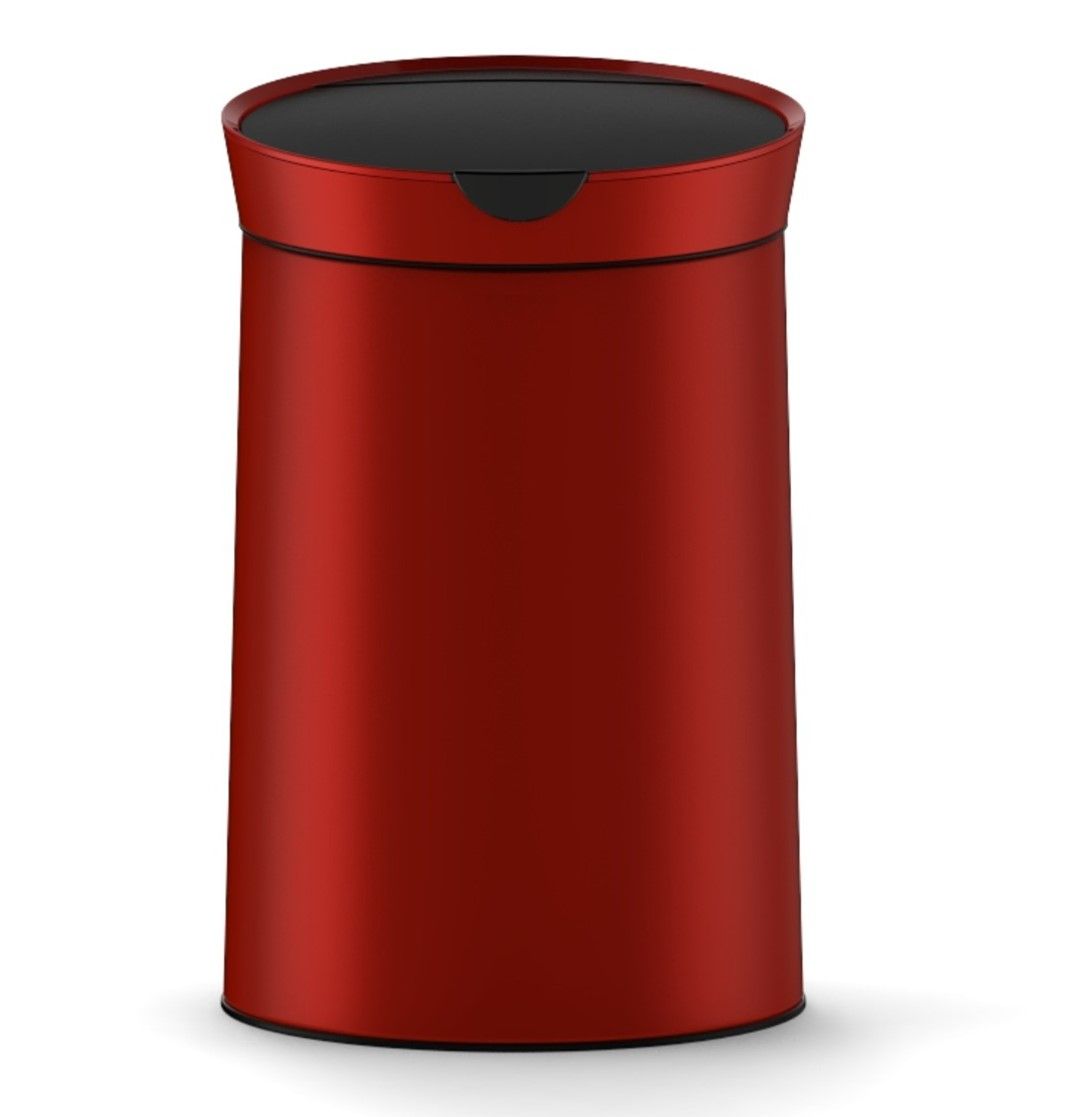 Αυτόματος Κάδος με Φωτοκύτταρο 10lt Κόκκινο Βουργουνδίας Ø26,5x41,8cm MRShome