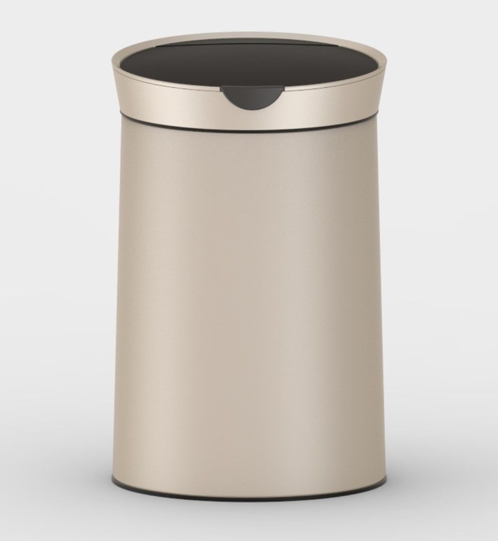 Αυτόματος Κάδος με Φωτοκύτταρο 10lt Σαμπανί Ø26,5x41,8cm MRShome