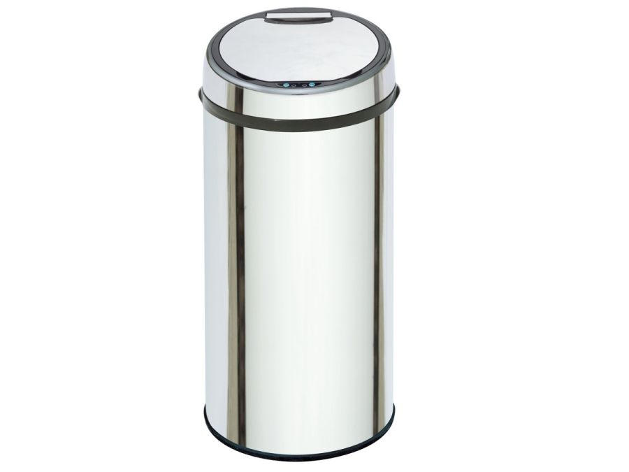 Αυτόματος Κάδος με Φωτοκύτταρο 58lt Inox Φ34.5x79.5cm MRShome