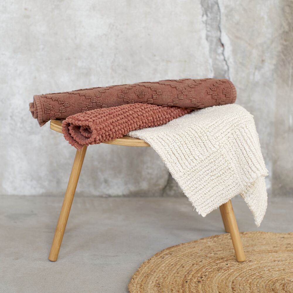 Aztec 60x60 dark pink πατάκι μπάνιου Sealskin