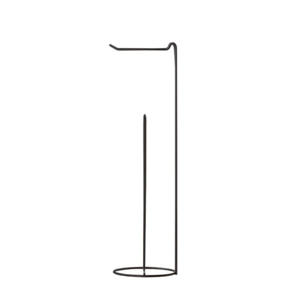 Χαρτοθήκη με θέση για εφεδρικά ρολά black Sealskin Elementals