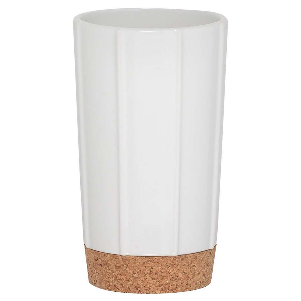 Cork white ποτήρι οδοντόβουρτσας Sealskin