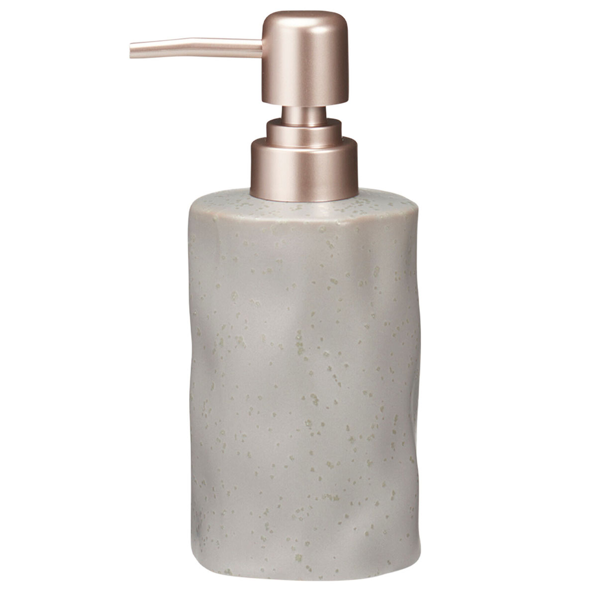 Δοχείο Κρεμοσάπουνου Stoneware 300ml 8x8x17cm Cool Grey 5U MRShome