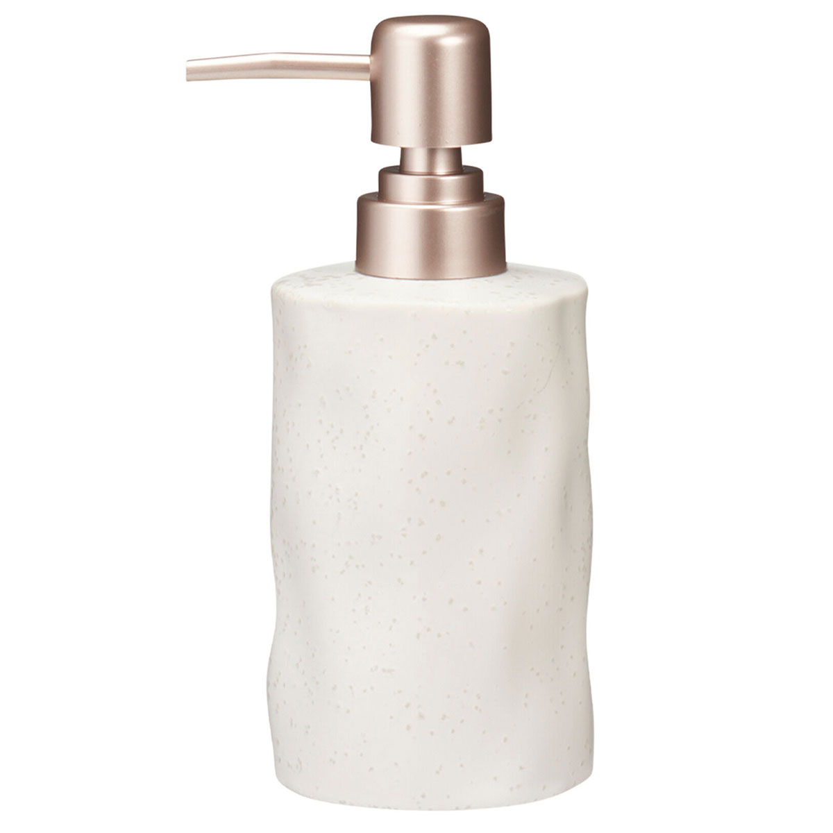 Δοχείο Κρεμοσάπουνου Stoneware 300ml 8x8x17cm White MRShome
