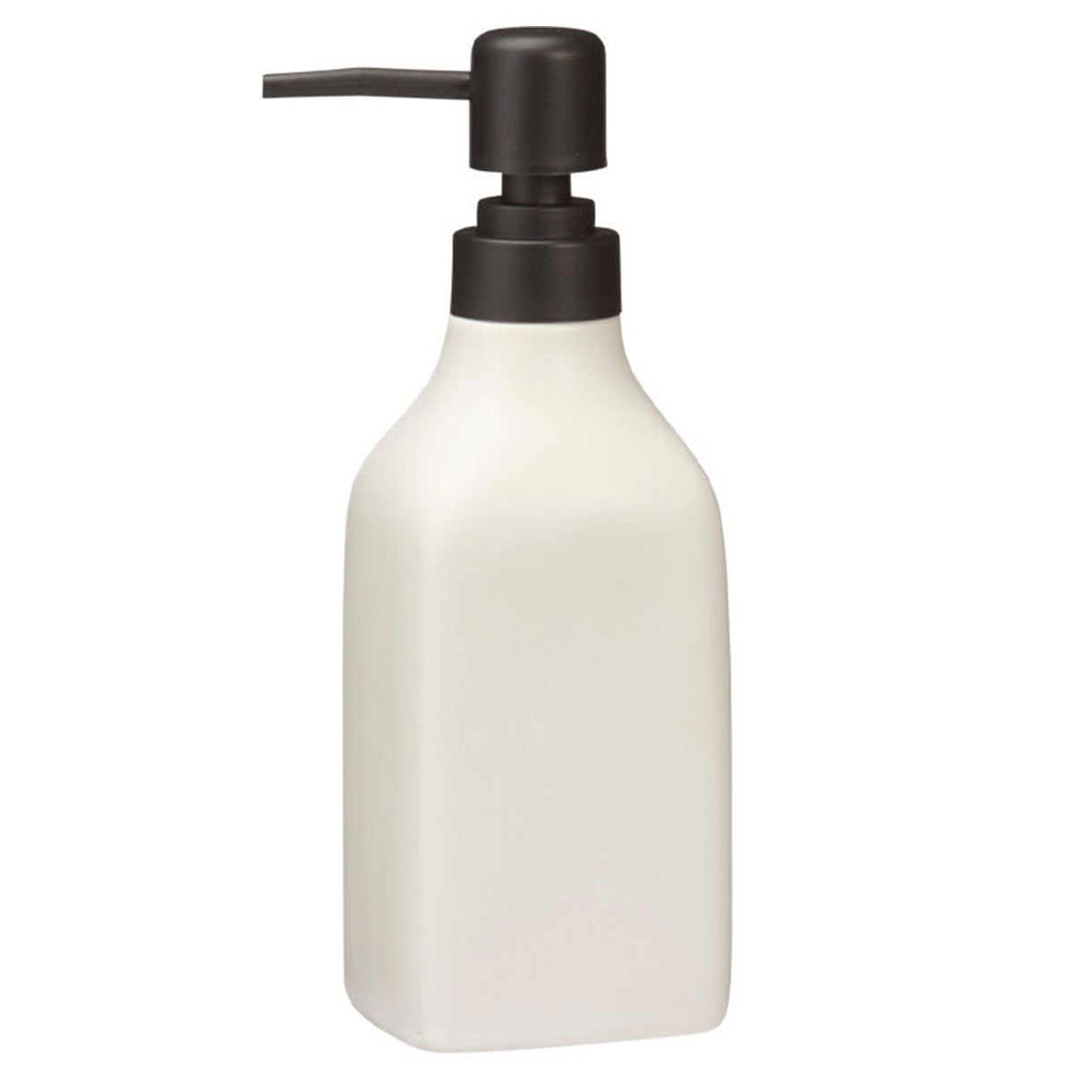 Δοχείο Κρεμοσάπουνου Stoneware 350ml 7x6x19.5cm White MRShome