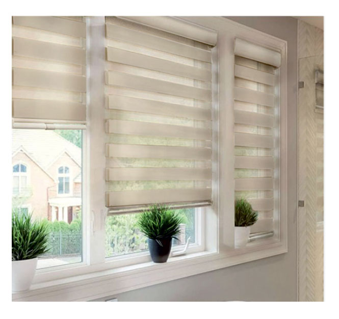 Double Ρόλερ Ρυθμιζόμενης Σκίασης 120x230cm Μπεζ MRShome