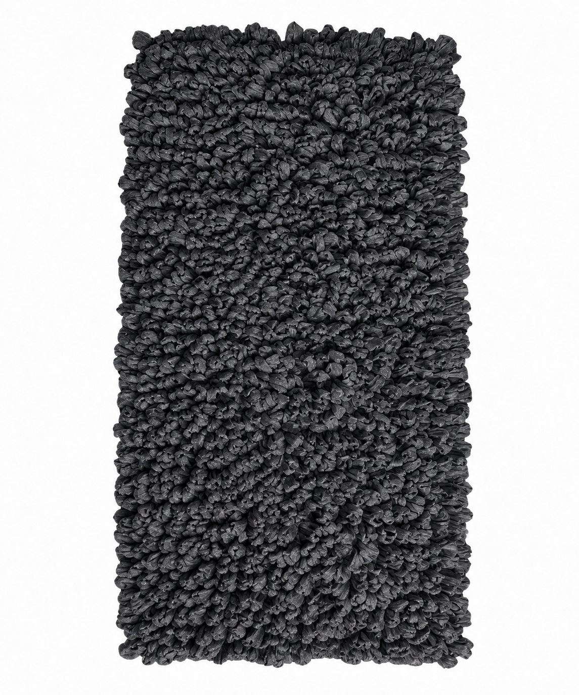 EVORA Χειροποίητο Πατάκι 50x70cm Μαύρο C12 Mrshome
